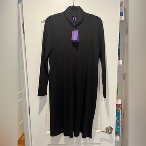 NWT Seraphine Maternity Vanessa Dress in Black US size 10
